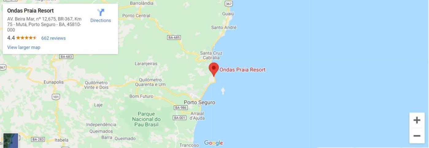 Ondas Praia Resort com Opção ALL Inclusive Porto Seguro Exterior foto